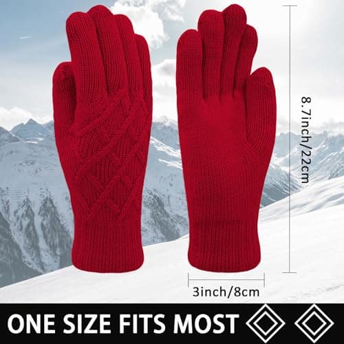 DRYMILE Alpine Waterproof Dexterity Gloves – Thermal Fleece Gloves for Men & Women – Touchscreen & Non-Slip Grip – Hiking, Skiing, Cycling, Fishing & Hunting.