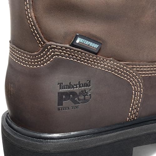 Timberland PRO mens Direct Attach 6 Inch Steel Safety Toe Insulated Waterproof Industrial Work Boot