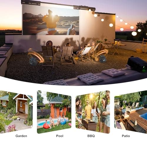 STUDIOFINIX 6.5" Rock Speakers Outdoor Waterproof - 5.3 Bluetooth Wireless Speaker Solar Powered Max Peak 200W for Garden,Patio,Deck,Pool,Backyard (Gray 1 Pair)