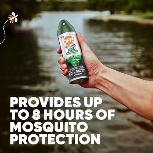 OFF! Deep Woods Sportsmen Insect Repellent Spray for Hunting Camping and Fishing 6 Ounce (Pack of 2)