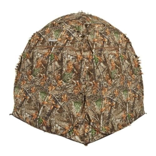 Ameristep Outhouse Lightweight Durable Hunting Spring Steel Mossy Oak Break-Up Country Ground Blind - 1 Hunter Concealment - Easy Setup & Takedown