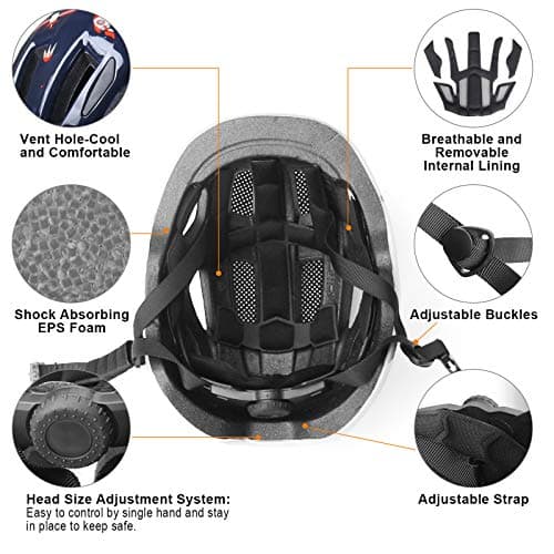 GLAF Baby Bike Helmet Toddler Helmets for 1 Year Old and up Infant Girls Boys Multi Sport Adjustable for Scooter Bicycle Skateboard Cycling