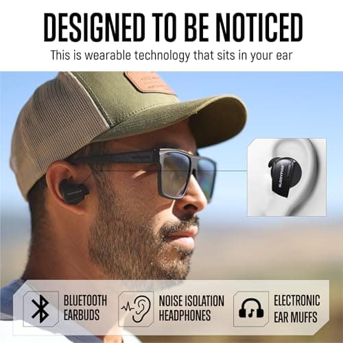 GLORYFIRE Shooting Ear Protection Ear Plugs for Shooting Range Hearing Protection 26dB Noise Reduction