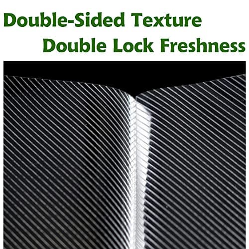 MEGAWISE Vacuum Sealer Bags (8''x 12''-110pcs) for Food Freshness Preservation, BPA Free Vacuum Storage Bags for Food or Sous Vide, Seal a Meal,Double-Sided Texture, Double Lock Freshness (110 count)