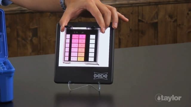 Taylor K2005 High Range Swimming Pool Total and Free Chlorine Bromine Alkalinity Calcium Hardness Base and Acid Demand pH DP Test Kit