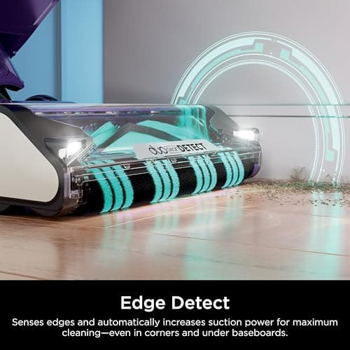 Shark POWERDETECT Upright Vacuum Cleaner with HEPA Filter, Heavy Duty Vacuum with Powerful Suction for Pet Hair Pickup, DuoClean Technology, Powered Lift-Away, Ideal for Carpets & Hardfloors, AZ4002