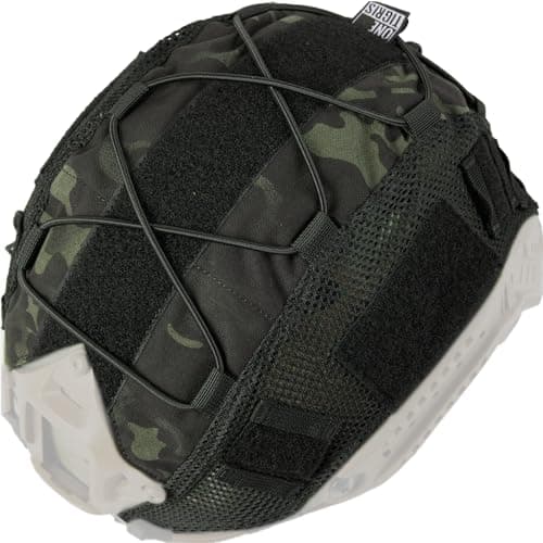 OneTigris Helmet Cover, Tactical Cloth Cover for Fast Helmet in Size L or M/L, XL or L/XL, Bump Helmet in Size XL or L/XL - ZKB12 No Helmet