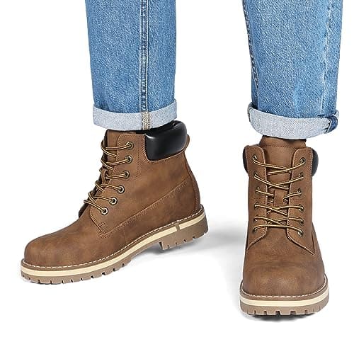 Bruno Marc Men's Classic Winter Fall Casual Boots Warm Cold-Weather Work Boots 3.0