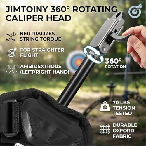 Archery Bow Release, Professional Wrist Strap Releases Aid for Compound Bow Trigger 360° Adjustable Aids for Hunting Shooting, Fits Both Youth and Adult, Left or Right Hand