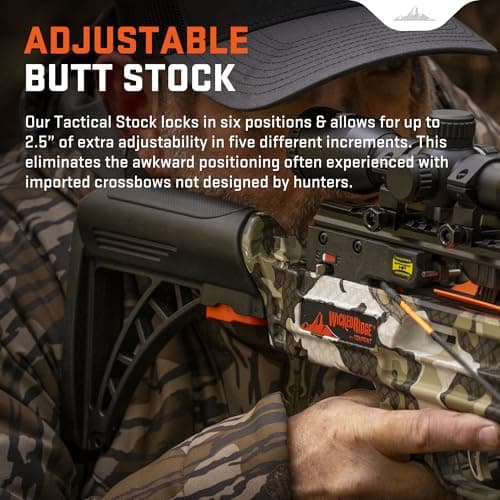 Wicked Ridge by TenPoint Warrior 400, Peak XT - 400 FPS - Uncompromising Performance Under $500 - Includes Pro-View 400 Lighted Scope, Rope Cocker & Three Match 400 Arrows
