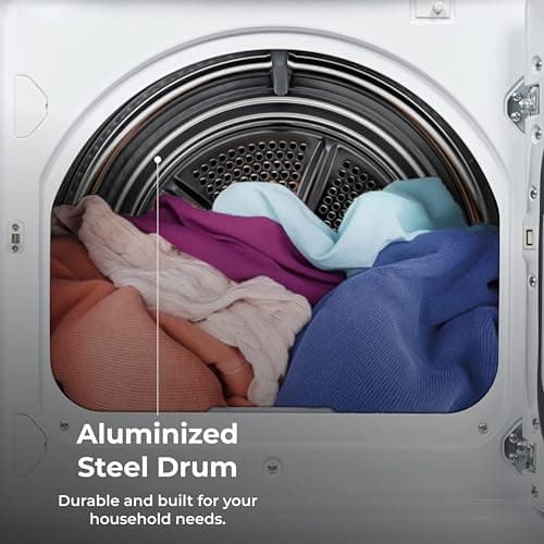 Kenmore 7.0 cu. ft. Front Load Electric Dryer - with Guard to Reduce Wrinkles & Static - Smart Sensor Drying - LED - White