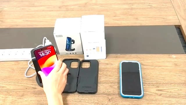 3 in 1 Charging Station for iPhone, Wireless Charger for iPhone 17 16e 16 15 14 13 12 11 X Pro Max & Apple Watch - Wireless Charging Station for AirPods 4 3 Pro