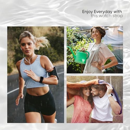 10 Pack Stretchy Bands Compatible with Apple Watch Band 40mm 38mm 41mm 42mm 44mm 45mm 46mm 49mm Women Men, Water-Resistant Solo Loop Elastic Sport Straps for iWatch Series 11 10 9 8 7 6 5 4 3 SE Ultra