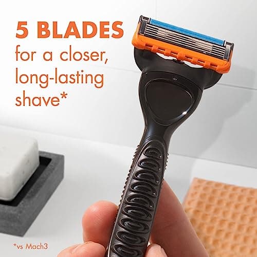 Gillette Fusion5 Men's Razor Blade Refills, 10 Count + Fusion5 ProGlide Razor Blade Refills - 2 Count | One Pack of 12 Refills