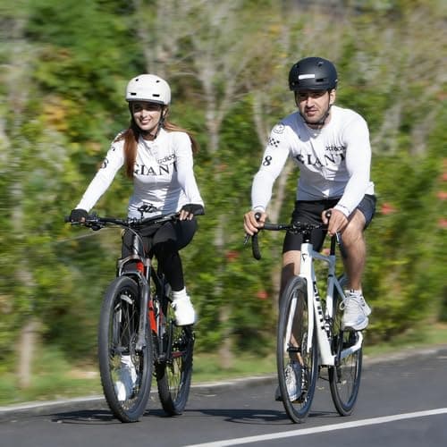 Bike Helmet, Shinmax Adult Cycling Helmet with USB Rechargeable LED Front and Back Light Bicycle Helmets for Men Women