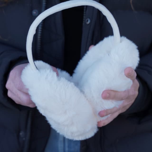 Brook + Bay Ear Muffs Winter Women - Winter Ear Muffs for Women - Adjustable Fluffy Folding Earmuffs - Women's Earmuffs