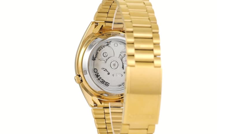 SEIKO Automatic Watch for Men 5-7S Collection - with Day/Date Calendar, Luminous Hands, Stainless Steel Case & Bracelet