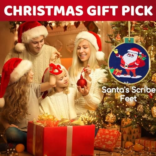 Zmart Christmas Gifts Stocking Socks for Women Men, Secret Santa Gifts Elf Stocking Xmas Gifts for Teens