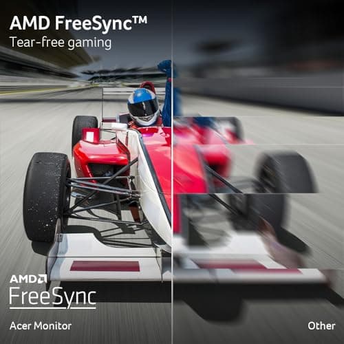 Acer Nitro 31.5 Inch WQHD 2560 x 1440 1500R Curved PC Gaming Monitor | AMD FreeSync | Up to 180Hz Refresh | 1ms VRB | Speakers | One Display Port 1.4 & Two HDMI 2.0 | XZ320QU S3bmiiphx