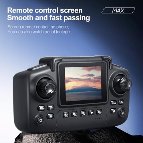 Mini Drone with Camera Remote Control Drones With Screen Display 2.4G Headless Mode, 3 Speed Gears, Altitude Hold RC Quadcopter for Adults Fpv Drone Birthday Gifts for Men Women