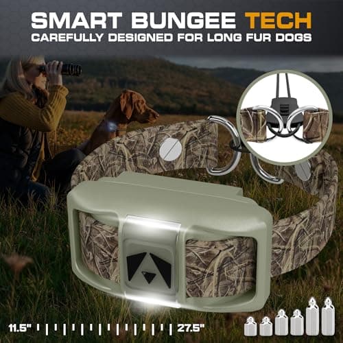 INVIROX Dog Shock Collar [Ultra K9] 124 Training Levels, 4 Powerful Modes with Night-Light and ¾ Mile Range 100% Safe Dog Training Collar for Large Dogs IP67 Waterproof (X2 Camouflage)