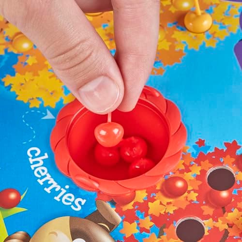 Hasbro Gaming Hi Ho Cherry-O Board Game for 2 to 4 Players Kids Ages 3 and Up (Amazon Exclusive)