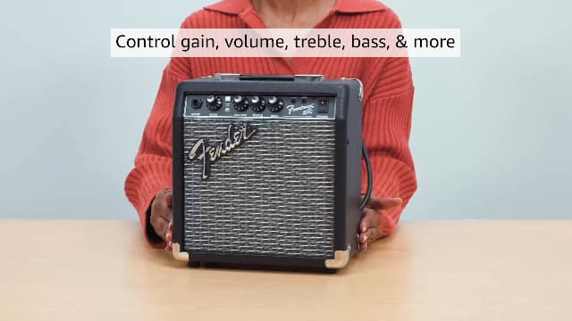 Fender Frontman 10G Guitar Amp, 10 Watts, with 2-Year Warranty, 6 Inch Fender Special Design Speaker, 5.75Dx10.25Wx11H Inches