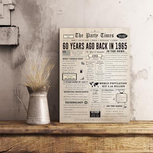 Giant 60th Birthday Card Gift for Women Men, Hilarious 60 Years Old Birthday Gift for Husband Wife, Large 60 Bday Party Decorations for Friends Family, Big 60 Birthday Card for Mom Dad