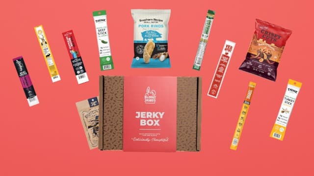 Beef Jerky Gift Basket For Men - Exotic Jerky Variety Pack, Delicious Protein-Packed Snack Box for Dad, Husband - Birthday, Holiday Food Treats for Adults - Unique Food Gifts for Men Who Want Nothing