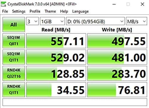 Timetec 1TB SSD 3D NAND SATA III 6Gb/s 2.5 Inch 7mm (0.28") Read Speed Up to 550 MB/s SLC Cache Performance Boost Internal Solid State Drive for PC Computer Desktop and Laptop (1TB)