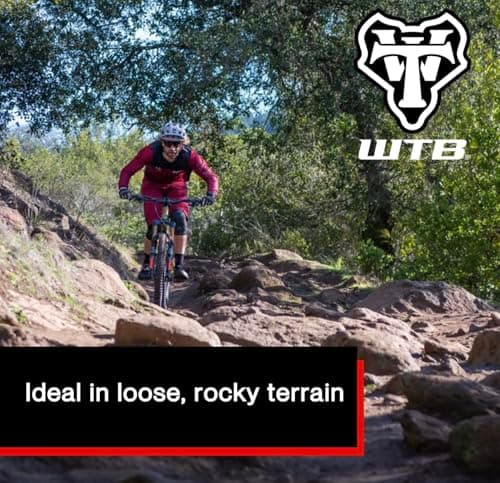 WTB Trail Boss Mountain Bike Tire (27.5”/29") Tubeless Folding - Aggressive Tread for Trail Rides (Black/Tan, SG1/SG2 Puncture Protection)