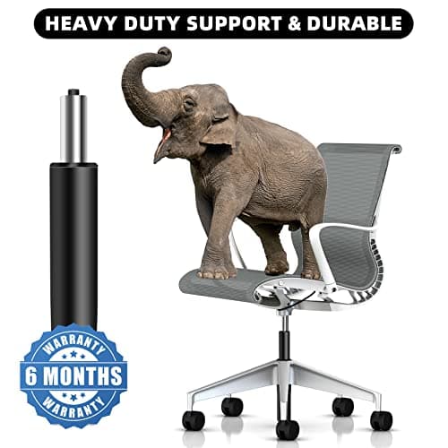 Omyoffice Office Chair Cylinder Replacement,Heavy-Duty Highest End Class 4 Hydraulic Pneumatic Piston, Universal Size Fits Most Chairs