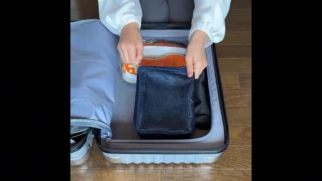 Vacuum Compression Bags with Wireless Pump – Space Saver Compression Bags for Luggage, No Checked Baggage, Triple Your Luggage Space, IP68, Reusable, Fits 20/24/28 Inch Suitcase (No Tracker)