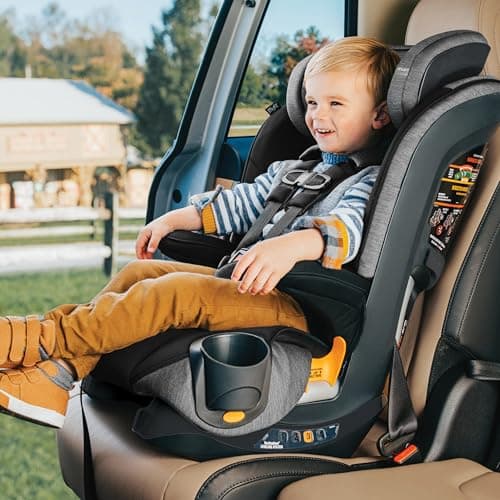 Chicco MyFit Harness + Booster Car Seat, 5-Point Harness and High Back Seat