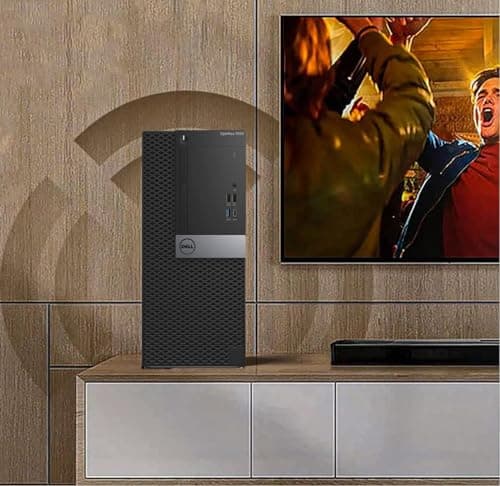 Dell Optiplex 7050 Tower Desktop Computer PC, Intel Core i7-6700, 16GB RAM, 512GB SSD, Keyboard & Mouse, DisplayPort, HDMI, Windows 11 Pro (Renewed)