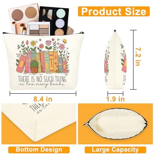 Book Lovers Gifts for Women, Accessories Bookish Gifts for Book Lovers Reading Readers Set of 8