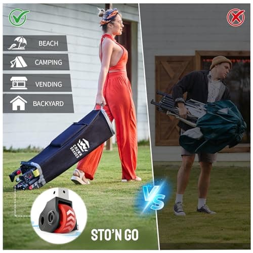 CROWN SHADES 10x10 Pop Up Canopy with 1 Side Wall - Beach Tent with One Push Setup - Outdoor Sun Shade for Events, Parties, Camping - Gazebo with STO-N-Go Cover Bag (Black)