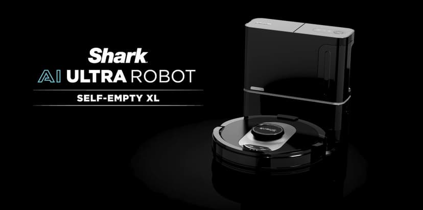 Shark AV2501AE AI Robot Vacuum with XL HEPA Self-Empty Base, Bagless, 60-Day Capacity, LIDAR Navigation, Perfect for Pet Hair, Compatible with Alexa, Wi-Fi Connected, Carpet & Hard Floor, Black