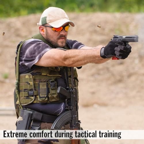 Mack's Maximum Protection Soft Foam Shooting Ear Plugs, 40 Pair – 33 dB Highest NRR – Comfortable Earplugs for Hunting, Tactical, Target, Skeet and Trap Shooting | Made in USA