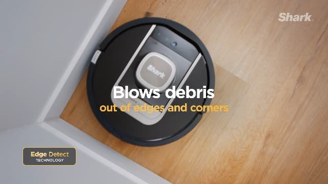 Shark Robot Vacuum & Mop Combo, PowerDetect ThermaCharged NeverTouch Pro, Self-Emptying, Self-Refill with Heated Mop Cleaning, 60-Day Capacity,30-Day Tank, 6 Power Detect Technologies, Black, RV2920XE