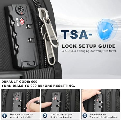 Vacuum Backpack Travel 60L Expandable Vacuum Seal Compression Travel Backpack with Pump, TSA, Waterproof Oxford,17" Laptop Compartment,Carry On Backpack for Men & Women,Business,Flight Travel (Black)