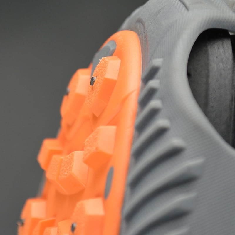 Winter Walking Low-Pro Ice Cleat, Heavy-Duty Industrial Grade Traction Aid for Walking on Snow and Ice (1 Pair)