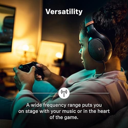 Sennheiser HD 505 - Wired Headphones Over Ear with Transparent Sound and Controlled Bass, Enhanced Comfort Studio Headphones for Music, Work, Gaming, Audiophiles, Students, Traveling, Copper Edition