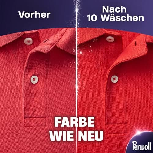 Perwoll Color Detergent (1 x 27 Wash Loads) Mild Liquid Detergent | Gently Cleans and Renews Colors and Fibers | For all Colored Textiles | Color Detergent with Triple-Renew Technology