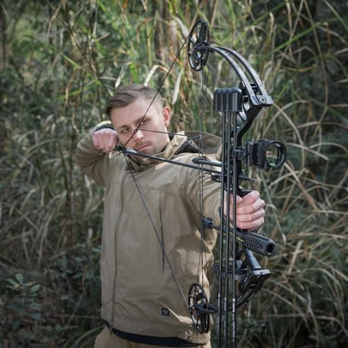 Archery Eagle Compound Bow and Archery Sets 20-70lbs for Adults and Teens,25"-31" Draw Length，up to IBO 320 fps，Lightweight Design Bow Adjustable 2026 New