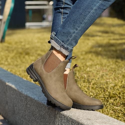 Cestfini Outdoor Chelsea Hiking Boots For Women