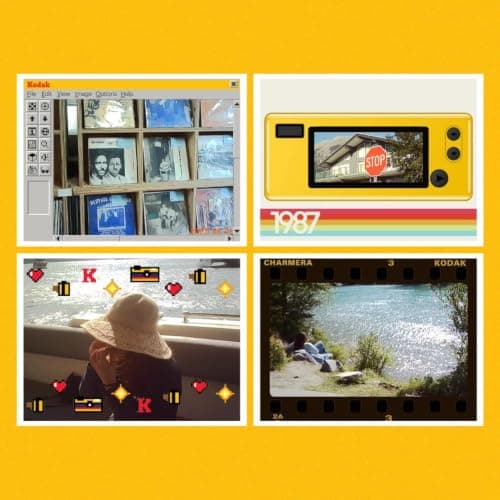 KODAK CHARMERA Keychain Digital Camera Blind Box Single Box (1PC),Mini Camera,Digicam,Video Recording,Bag Charm,1.6 Megapixels,Micro SD Card Slot,for Beginners Teens and Adults B0FKBDT8FR
