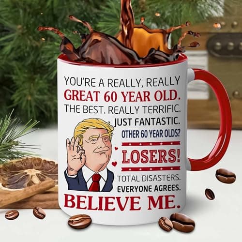 BECHUSKY Gifts for 60th Birthday - 1965 Birthdays Gifts for Men - 60 th Birthdays Decorations Man - Gifts for Women Turning 60 - Ideas for 60s Birthday - 60th Bday Present - Ideas for 60s Bday