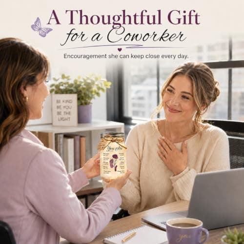 Thanksgiving & Christmas gift for women, inspirational fairy light night light for mom, sister & best friend birthday decor Christian Gifts for Women, Religious Faith You Are Loved Mason Jar Keepsake B0FMDS13CM