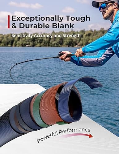 Piscifun Torrent Fishing Rod, IM6 Carbon Baitcaster Rod & Spinning Rod, High Sensitive Lightweight Casting Rod & Spinning Fishing Rod, Zirconium Oxide Rings, 2 Pieces Baitcast Rod & Spin Rod